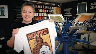 How to screen print tshirts  full course [upl. by Noramac]