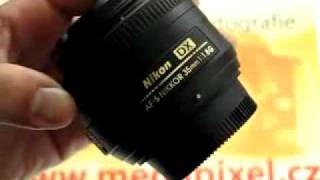 Nikon 35mm F 18 AFS NIKKOR G DX recenze [upl. by Attiuqram]