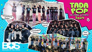 VLOG BUS  TADAPOP on School amp Campus Tour 2024 [upl. by Ntsuj]