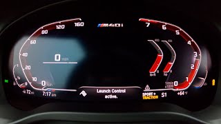 BMW X3 M40i G01 B58  Launch Control  Acceleration bmw x3 b58 acceleration [upl. by Swayder]