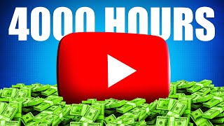 Complete 4000 Watch Hour In 1 Month  How To Complete 4000 Hours Watch Time Fast [upl. by Malissia]