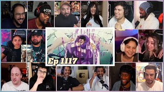 ONE PIECE EPISODE 1117  REACTION MASHUP [upl. by Otilrac721]