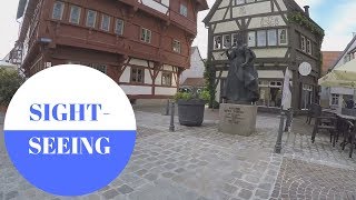 Sightseeing in Bad Saulgau in GERMANY [upl. by Carmella]