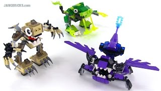 LEGO Mixels Series 3 MAX combinations Spikels Glorp Corp Wiztastics [upl. by Terzas]