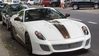 Ferrari 599 GTO  Start Up Revs and LOUD Acceleration [upl. by Ahsenet]