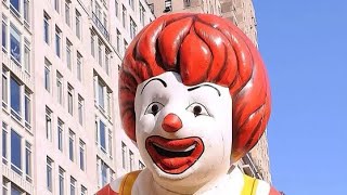 Macy’s Thanksgiving Day Parade Balloon Appearances Ronald McDonald [upl. by Ramsa348]