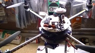 Turnigy HAL quadcopter payload test [upl. by Lebar47]