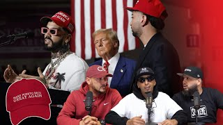 ANUEL AA y J QUILES Apoyan a TRUMP  Opinion [upl. by Nevar]