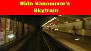 Vancouver SkyTrain to Burrard [upl. by Orit]