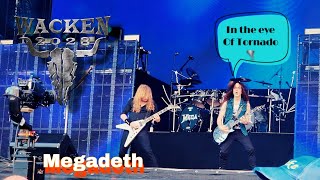 Megadeth  Tornado of Souls  Featuring Marty Friedman  Wacken 2023 [upl. by Karrie69]