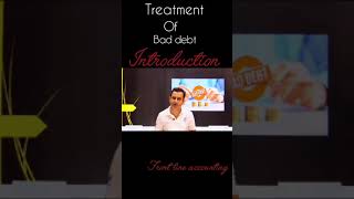 Treatment of bad debt introduction education accountancy class12 likeshare subscribe for more [upl. by Aylatan99]