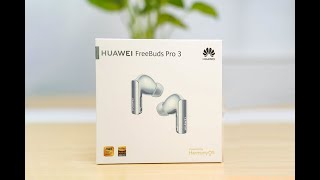 UnboxingDéballage Huawei FreeBuds 3 Pro [upl. by Pat]