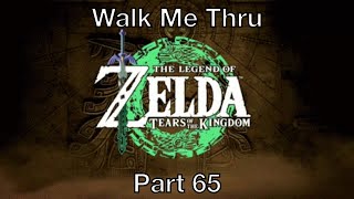 Walk Me Thru LOZ Tears Of the Kingdom Part 65 Well Diving For Provisions [upl. by Maire]