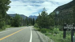 Yellowstone National Park East Entrance Wyoming [upl. by Ihtac999]