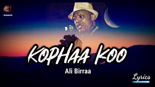 Ali Birra Kophaa koo na dhiiftee Ethiopian Oromo Music with LyricsWalaloo  Official Video [upl. by Ennovart579]