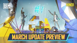 HINDI 190 March Update Patch Notes  BATTLEGROUNDS MOBILE INDIA [upl. by Adlanor]