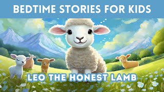 Bedtime Story for Kids in English  Leo the Honest Lamb  Fairy Tales  Sleep Stories for Children [upl. by Nnylylloh]