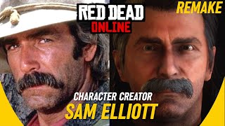 SAM ELLIOTT Character Creator The Sacketts RDR2 Tell Sackett Remake [upl. by Oiuqise]