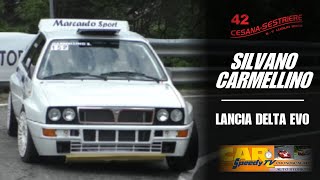 CesanaSestriere 2024  Silvano Carmellino  Lancia Delta Evo [upl. by Hcirdeirf]