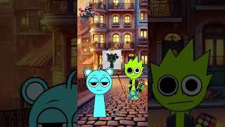 POV Lime became an street artist  Incredibox Sprunki animation 2danimation memes wargabottom [upl. by Enihpesoj]