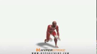 Exercise Videos Lunge Touchdown and Thrust  Alternating [upl. by Oniuqa335]