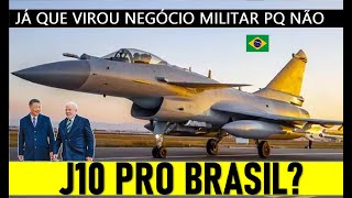 Caca J10 para o BRASIL Já que virou NEGÓCIO MILITAR military militar geopolitica [upl. by Imef]