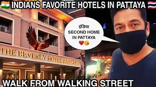 Favorite Hotels Of Indians Near Walking Street PattayaFirst Time Visit Pattaya Thailand Must Watch [upl. by Thagard574]