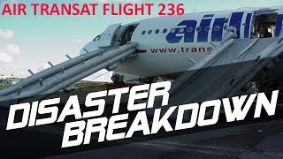 Air Transat Flight 236  DISASTER AVERTED [upl. by Ayotal]