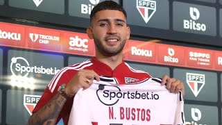 ÚNICO GOL DE NAHUEL BUSTOS PELO SÃO PAULO [upl. by Yremrej]