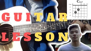 Afno Sansar  Yugal Gurung  Easy Guitar lesson [upl. by Bullard]