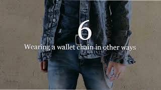 How to wear a wallet chain [upl. by Sellma]