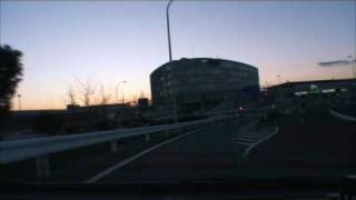 HD Morning drive in the Narita Airport [upl. by Maggee]