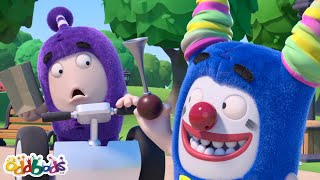 Clown Off Clash 🤡  Oddbods TV Full Episodes  Funny Cartoons For Kids [upl. by Berke837]