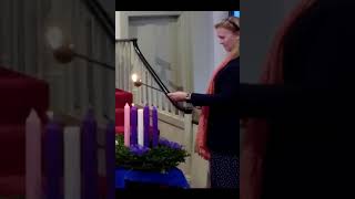 First Sunday of Advent Candle Lighting  Hope [upl. by Benjy]