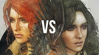 Yen vs Triss Gamers love choices in The Witcher 3 gamepressurecom [upl. by Thessa]