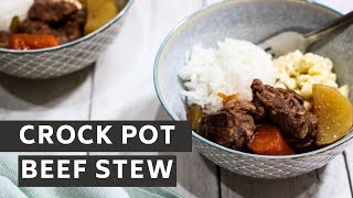 Crock Pot Beef Stew [upl. by Ennelram]