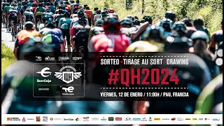 Sorteo de plazas de la Marcha Cicloturista Ibercaja Quebrantahuesos by TotalEnergies 2024 [upl. by Trelu]