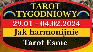 Tarot Tygodniowy🌈 2901  04022024🌈 Jak harmonijnie  tarot czytanie tarota horoskop TarotEsme [upl. by Notlek]