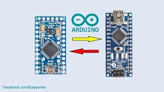 how to program arduino pro mini with arduino nano [upl. by Felton]