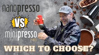 Wacaco Nanopresso vs Minipresso NS2 [upl. by Sedda]