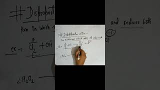 Disproportionation reaction Class 11 [upl. by Aslehc]