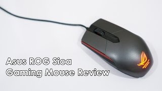 Asus ROG Sica Gaming Mouse Review [upl. by Jamima]