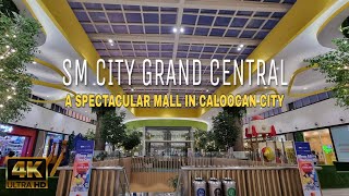 SM City Grand Central Monumento Walk Tour 2023 4K Spectacular mall in Caloocan City  Philippines [upl. by Ardnoek]