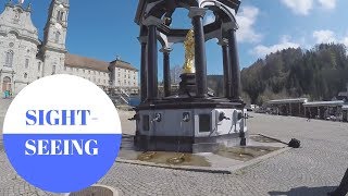 Sightseeing in Einsiedeln in SWITZERLAND [upl. by Ahsinyt]