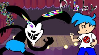 FNF Vs Pibby Oswald Rabbit’s Glitch full animation music by Jakeneutron [upl. by Asilehs]