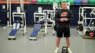 Lateral Step Kettlebell Swing [upl. by Kellby794]