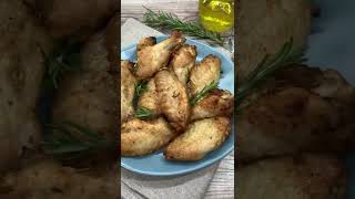 Alette di pollo in friggitrice ad aria crosticina croccante e dorata [upl. by Claudy]