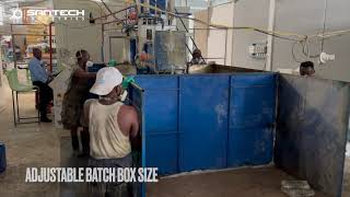 Auto Batch Foaming Machine  Tanzania Plant [upl. by Eillah819]