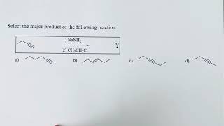 Alkylation of terminal alkyne example [upl. by Kcireddor]