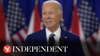 Biden asks how many times Trump needs to prove that we cant be trusted [upl. by Nasah849]